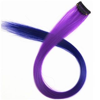 #17 - One Clip Extention - Kanekalon synthetisches Haar Clips in Hair Extensions