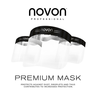 Novon Professional Schutzvisier Schutzmaske Gesichtsmaske Gesichtsvisier Spuckschutz Faceshield Gesichtsschild Maske