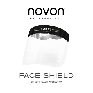 Novon Professional Schutzvisier Schutzmaske Gesichtsmaske Gesichtsvisier Spuckschutz Faceshield Gesichtsschild Maske
